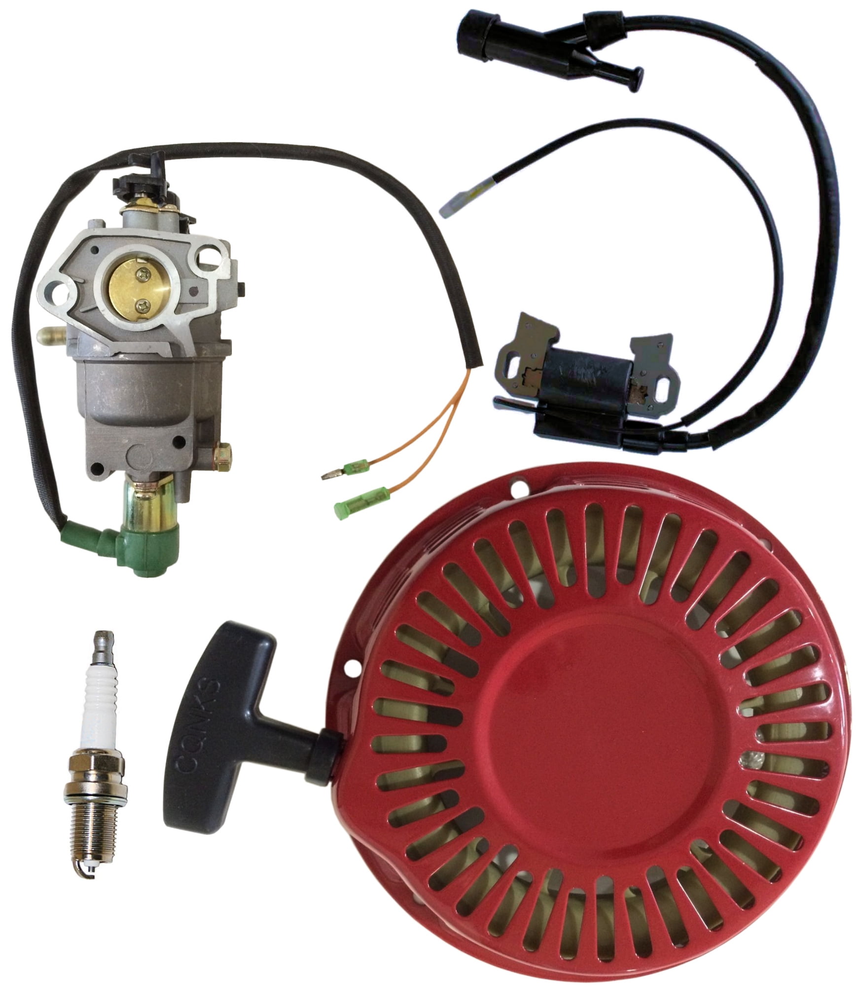 Details about   Recoil Carburetor Air Filter Ignition Coil Spark Plug Kit For Honda GX270 GX240 