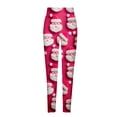 thumbnail image 4 of Iyufng Christmas Leggings for Women Plus,Fashion Casual Christmas Printed Yoga Leggings Graphic Tight Leggings High Waist, 4 of 5