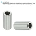 thumbnail image 4 of M5 Stainless Steel Spacers, 10 Pcs Metal Spacer Stainless Steel 5.1mm ID x 8mm OD x 16mm L for 1/5inch or M5, 4 of 5