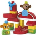 thumbnail image 4 of Mega Bloks Peek A Blocks Animal Farm with Big Building Blocks, Building Toys for Toddler (35 Pieces), 4 of 6