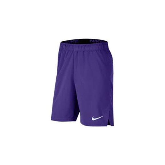 Nike Team Men's DRI-FIT Flex Woven Short (NO Pockets) (as1, Alpha, l, Regular, Regular, Purple)
