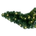 thumbnail image 2 of Vickerman 72" Oregon Fir Artificial Christmas Swag, Warm White Single Mold LED Wide Angle Lights, 2 of 4