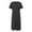 Grey, variant on TJAZFJPA Tshirt Dress Women Women's Casual Solid Color Short Sleeved Round Neck Loose Pocket Dress Ruched Dresses for Women New Years Eve Dress for Women