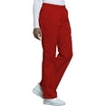 thumbnail image 5 of Cherokee Workwear Core Stretch Women's Scrubs Pant Mid Rise Pull-On Cargo 4005, 5 of 5