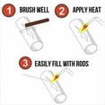 thumbnail image 3 of 50pcs Aluminium Welding Rods Wire Brazing Easy Melt Solder Low-Temperature, 3 of 11