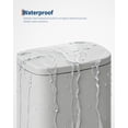 thumbnail image 4 of Step-on Stainless Steel Kitchen Trash Can - 13 Gal / 50 L Large Capacity, Rustproof Metal Garbage Bin with Soft Close Lid, Removable Inner Bucket & Rear Handle, 4 of 7