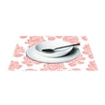 thumbnail image 3 of Ryvnso Placemats Set of 4 Rose Flower Dining Mats Heat-Resistant Non-Slip Washable Table Mat, 3 of 8