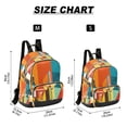 thumbnail image 2 of FORMRS Mini Backpack Purse for Women Travel Daypack Casual Shoulder Bag, Colorful Cocktails, 2 of 7