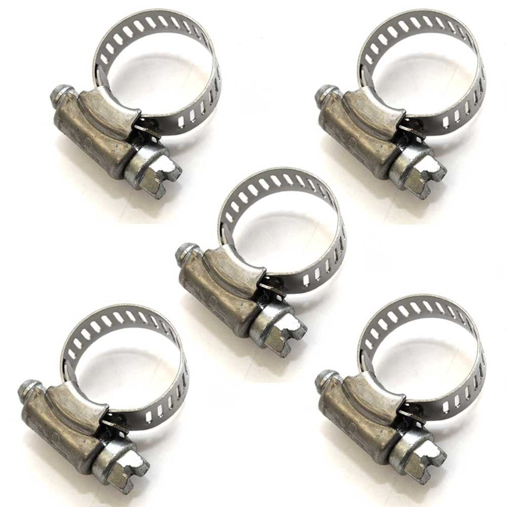 Tridon Boat Miniature Hose Clamps 9/22mm Stainless (Set of 5