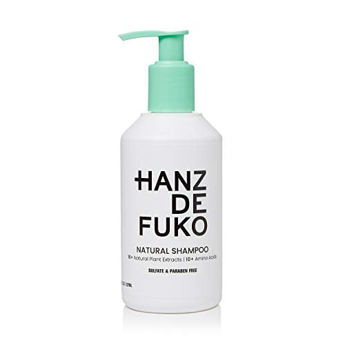 Land med statsborgerskab indarbejde Løsne Hanz de Fuko Premium Mens Natural Shampoo- High Performance Hair Cleanser  (8oz) Sulfate and Paraben Free (Packaging May Vary) - Walmart.com