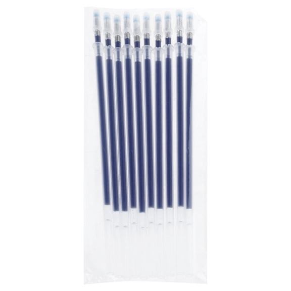 10Pcs Gel Pen Refills 0.5mm Fine Tip Replaceable Gel Inks Pen Refill for Writing