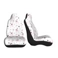 thumbnail image 3 of Pofeuu Cute Poodle Dog Print Automotive Car Seat Covers Flat Cloth Full Set Seat Covers,Car Seat Covers front seats for Cars Trucks and SUVs-2 PCS, 3 of 9