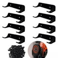 thumbnail image 2 of Car Model Wall Mount Toy Car Wall Bracket Wall Mount Storage Car Models Showcase Black 15 Pcs, 2 of 8