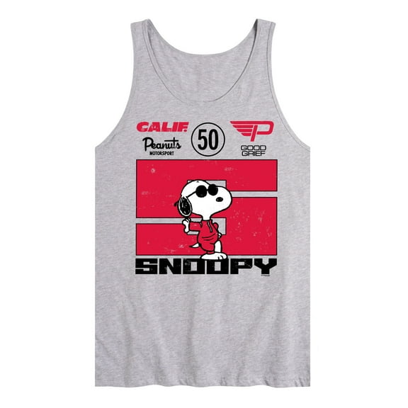 Peanuts - Racer Snoopy - Men's Tank Top