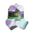Athletic Works Girls Cushioned Ankle Socks, 10Pack, Sizes S (610.5