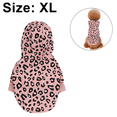 thumbnail image 2 of Apuakthei Sudadera con capucha de leopardo para perro con sombrero, ropa para perros, sudadera ligera con capucha para cachorro, ropa con capucha para perrito y gato, 2 of 6