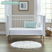 Sealy Baby Serene Duo-Sleek Crib Mattress 2-Stage Antibacterial Waterproof Infant and Toddler Mattress