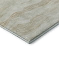 thumbnail image 3 of Addison Rugs Mayfield Premium Machine Washable Transitional Stripes Beige Rectangle Rug, 3' x 5', 3 of 5