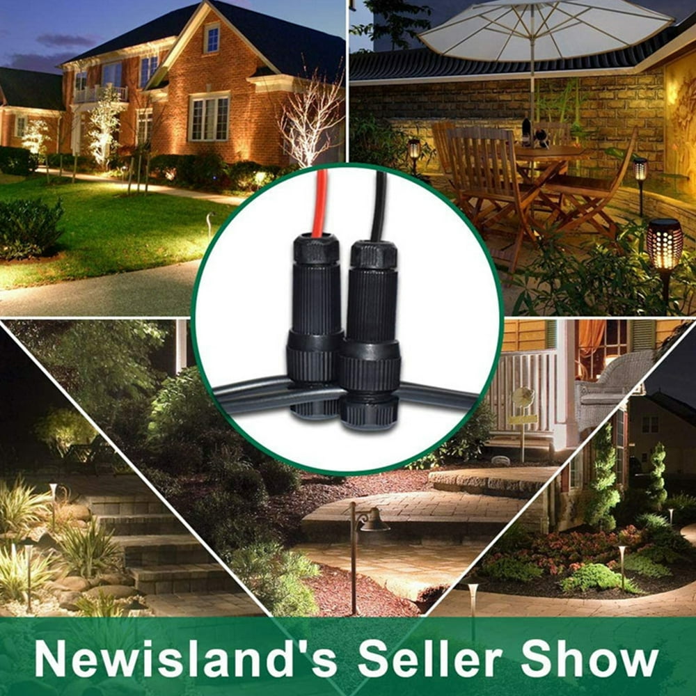 CALIDAKA Landscape Light Cable Connector Wire Low Voltage Outdoor