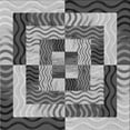 thumbnail image 1 of Ahgly Company Machine Washable Indoor Square Transitional Silver Gray Area Rugs, 5' Square, 1 of 7