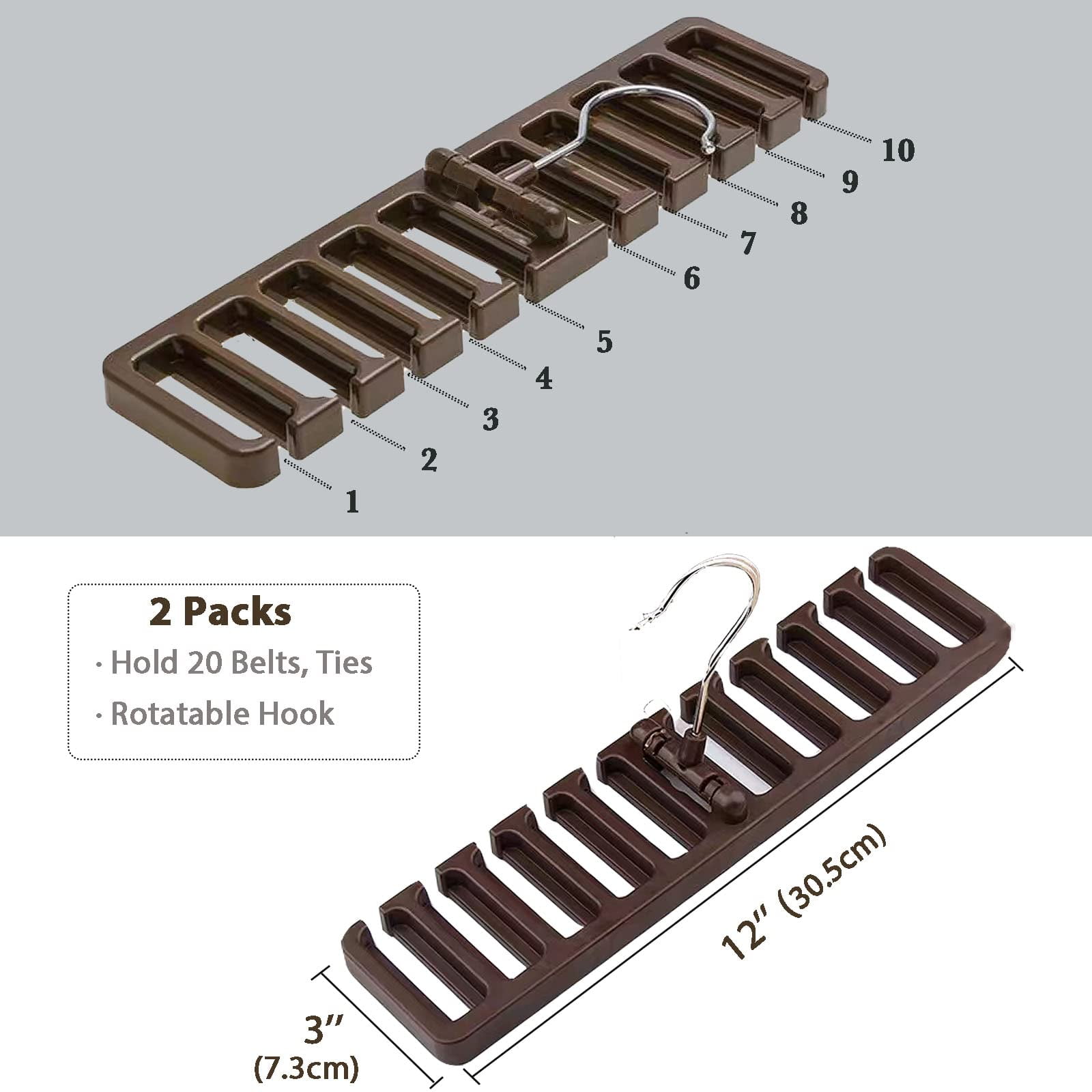Belt hangers organizers discount