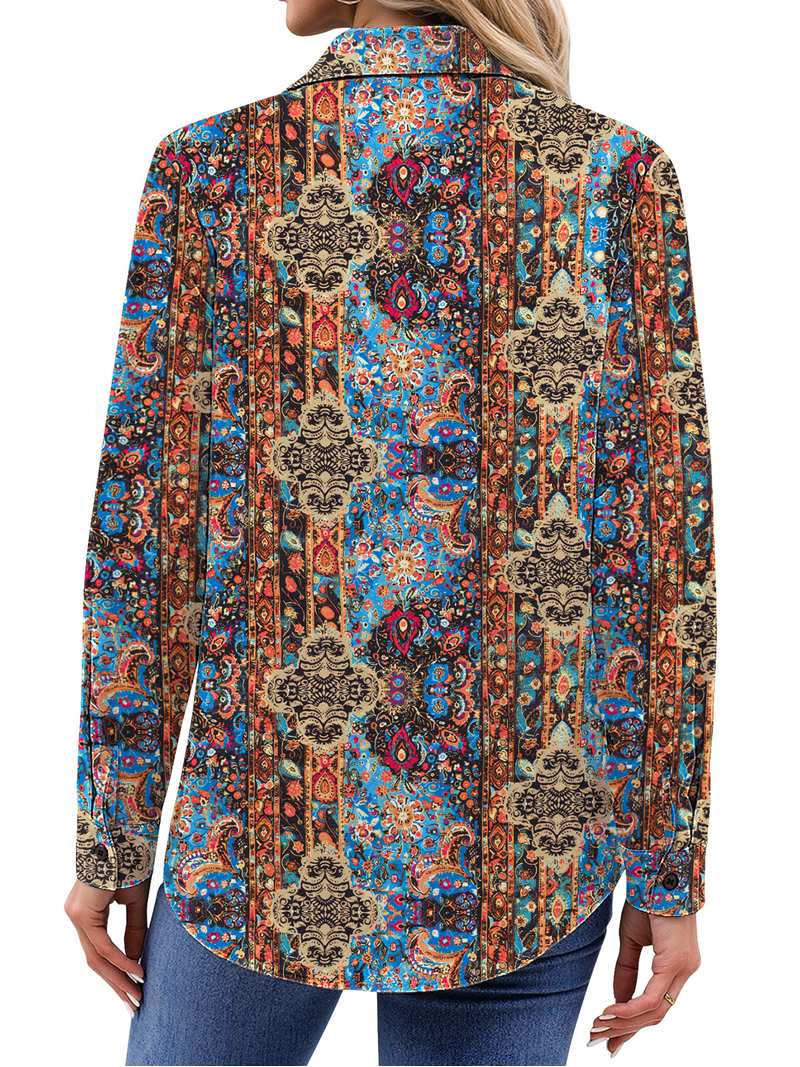 売れ筋商品|||ボス シャツ レディース トップス BOSTAFFA - Button-down blouse - rust/copper BOSS BOSTAFFA - Button-down blouse - rust/copper/copper