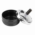 thumbnail image 2 of Indoor Outdoor Smoking Ashtray Metal Ashtray Wiring Round Push Down, 2 of 4