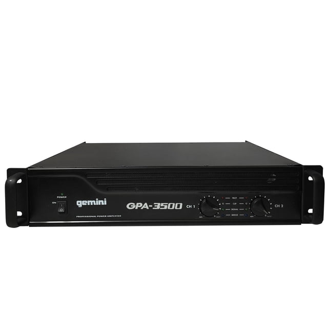 Gemini GPA-3500 Amplificador de potencia profesional para DJ de 3000 W