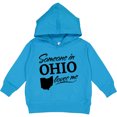 thumbnail image 2 of Inktastic Someone in Ohio Loves Me Toddler Hoodie, 2 of 4