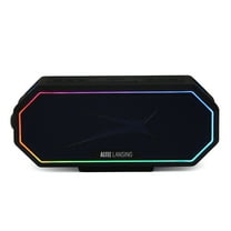 Open Box Altec Lansing Hydra Blast 2.0 LED Lighting Floatable Waterproof Wireless Magnetic Bluetooth Portable Speaker, Black, IMW1302