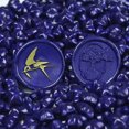thumbnail image 3 of Ygjytge 100x Star Retro Sealing Wax Bead Fire Painting Grano para Sello (Star Blue), 3 of 9