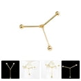thumbnail image 1 of VERDANVERSE 1Ud Chic De Metal Dorado Para Adornar Camisas Y Accesorios, 1 of 8