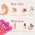 thumbnail image 3 of 3Pcs Makeup Sponge Wedge Sponges with Handle Cosmetic Puff Beauty Sponge Stick, 3 of 6