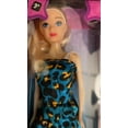 thumbnail image 2 of Fashion Doll with Leopard Blue Design Dress - White, 2 of 4