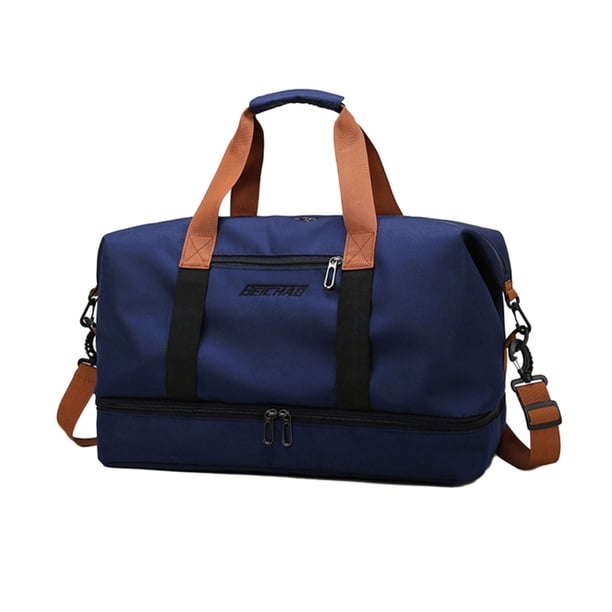 Bolsa de viaje impermeable Minnieouse de tela Oxford gran capacidad para mujeres azul