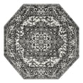 thumbnail image 2 of Unique Loom Richmond Collection Area Rug - Medallion (7' 10" Octagon Dark Gray/Ivory), 2 of 6