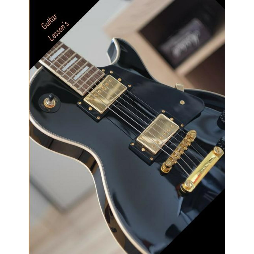 Guitar Lessons Guitar Tabs Book with 100 Pages and a Glossy Cover