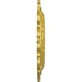 thumbnail image 4 of Ekena Millwork 13 1/4"OD x 6 5/8"ID x 1 1/8"P Orrington Ceiling Medallion (Fits Canopies up to 6 5/8"), Hand-Painted Rich Gold, 4 of 5