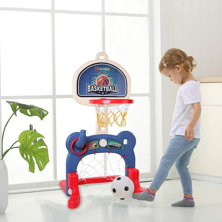 Dazmers 3-in-1 Combo Kids Sports Activity Center: Basketball Dazmers 3-in-1 Combo Kids Sports Activity Center: Basketball