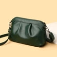thumbnail image 4 of High Quality Long Shoulder Strap Tote Bag New Luxury High Capacity Shoulder Bag Crossbody Bags Female Bag Leather Handbags GREEN, 4 of 8