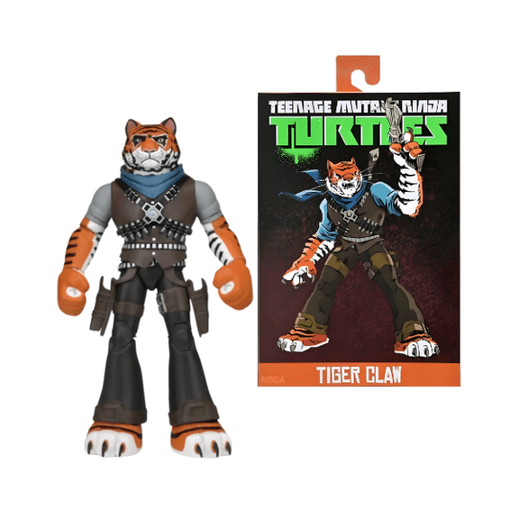 NECA TMNT Tiger Claw 7" Action Figure Haulathon 2026 Nickelodeon Collectible