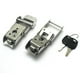 thumbnail image 3 of Cerradura para maletero trasero de motocicleta, cerradura de caja trasera, piezas profesionales para bricolaje, ajuste universal 2 cerraduras 2 llaves, 3 of 9
