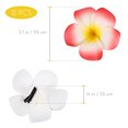thumbnail image 2 of FRCOLOR Beach Theme Hair Accessories 12 Pcs Assorted Color Flower Hair Clips for Girls Beach Party, 2 of 6