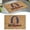 Q,23.6X35.4inch, variant on Monogram Patriotic Star Print Coir Doormat, 23.6X35.4inch Personalized Initial Welcome Mat, Patriotic Front Door Entry Rug, Durable Natural Coconut Fiber Outdoor Mat for Home Decor