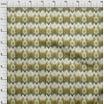 thumbnail image 4 of oneOone Cotton Poplin Olive Green Fabric Flame Stitch Dress Material Fabric Print Fabric By The Yard 56 Inch Wide, 4 of 4