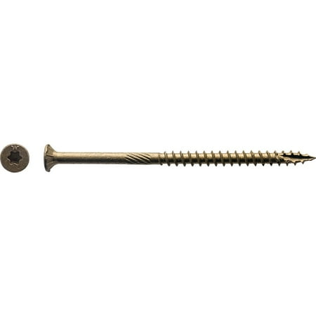 

Big Timber #10 x 3-1/2 In. Bronze Flat Head Wood Screw (54 Ct. 1 Lb.)