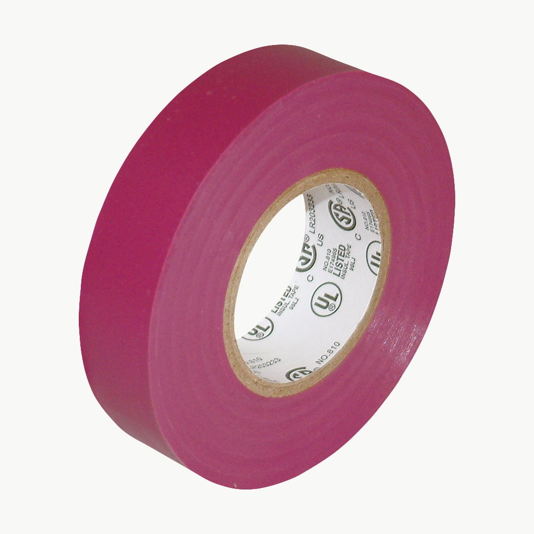 JVCC E-Tape Colored Electrical Tape x 66 ft. 2 in Grey 