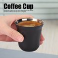 thumbnail image 3 of Taza De Café Taza De Acero Inoxidable 304 Taza De Cápsula De Espresso Taza De Café De Doble Capa, 3 of 8