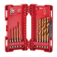 thumbnail image 2 of Milwaukee Tool SHOCKWAVE Impact Duty RED HELIX Titanium Metric Drill Bit Set &hyphen; 10PC, 2 of 2