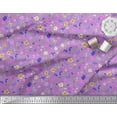thumbnail image 2 of Soimoi Rayon Fabric Flower Watercolor Fabric Prints by Yard 56 Inch Wide, 2 of 3
